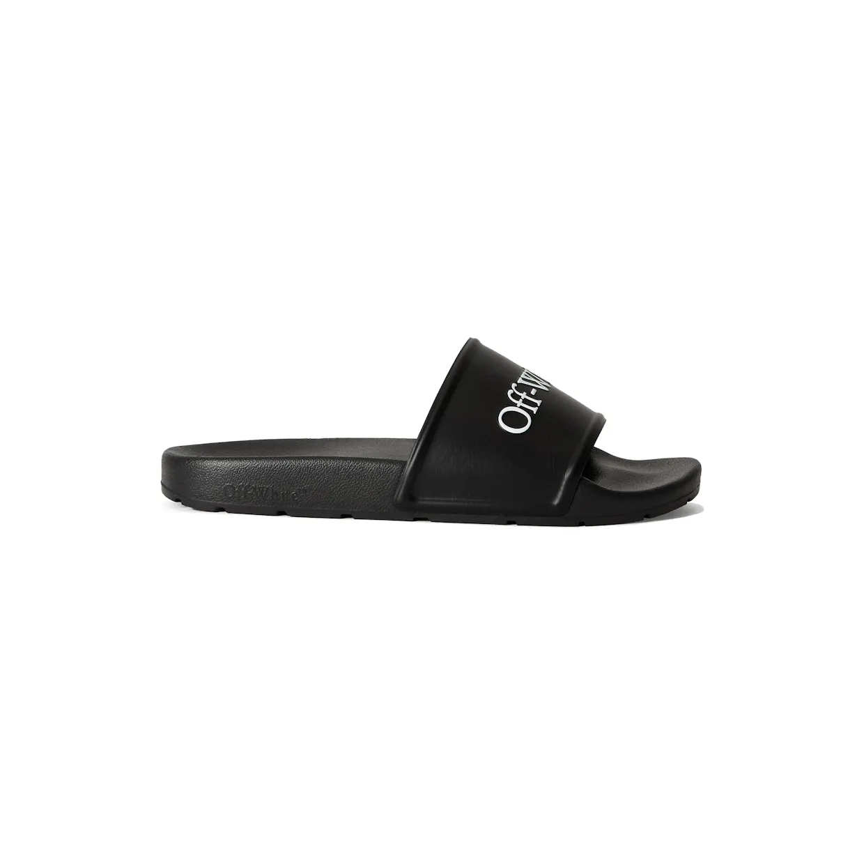 OFF-WHITE Bookish Logo Slide Black White (OMIU002S26MAT0021001)