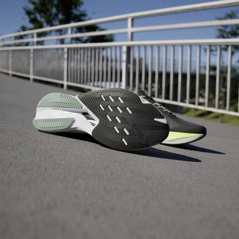Adidas Adizero Boston 12 Aurora Ink / Silver Metallic / Pulse Lime (JI4477)