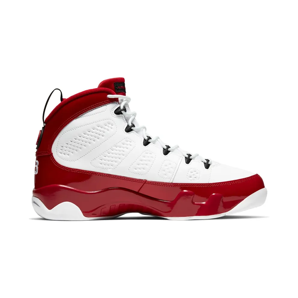 Jordan 9 Retro White Gym Red White/Black-Gym Red (302370-160)