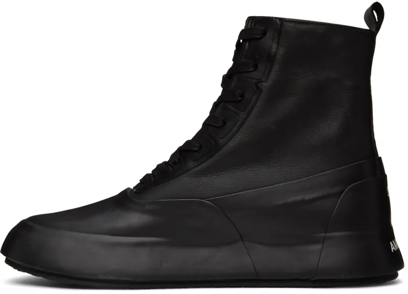 AMBUSH Black Leather (BMIE002S22MAT001)