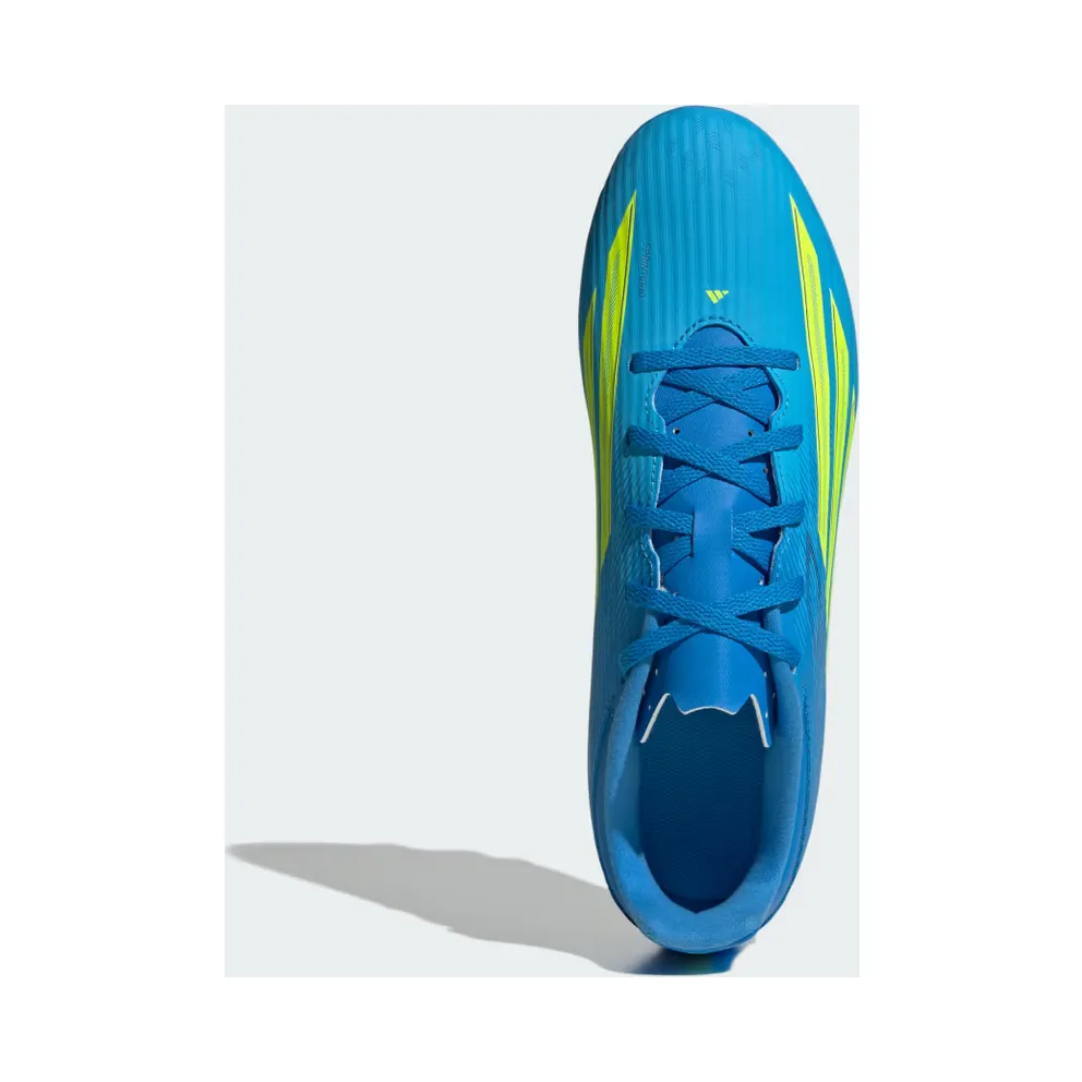 adidas F50 Club Firm Ground / Multi Ground Football Boots “Lucid Ray Blue / Team Solar Yellow 2 / Lucid Aquamarine” (JS1472)