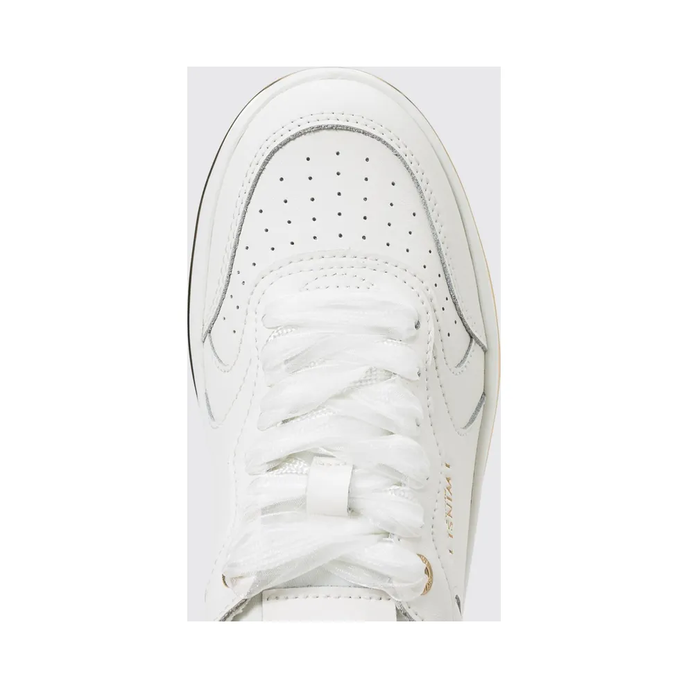 Twinset Flatform Leather White (261TCP01G00001)