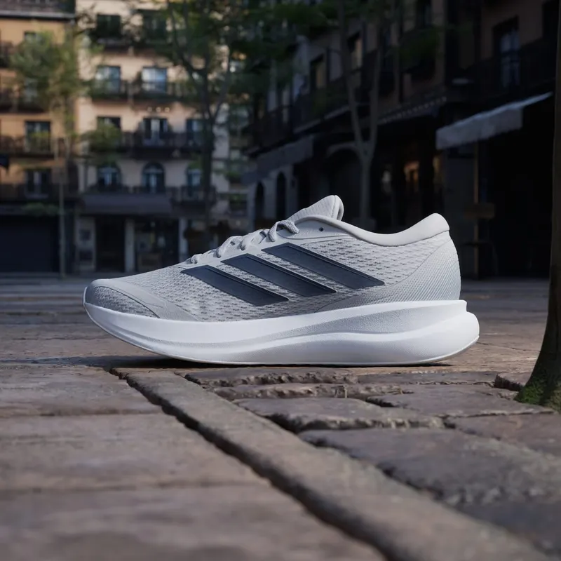 Adidas Runfalcon 6 CLOUDFOAM Running Shoes Grey Two / Dark Blue / Core Black (IH9527)