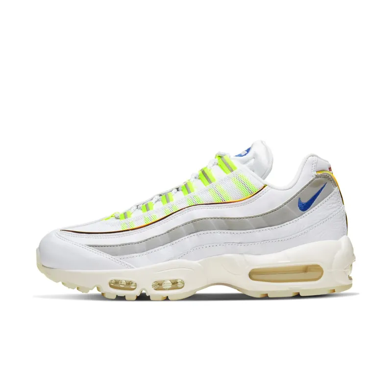 Nike Air Max 95 De Lo Mio White/Neutral Grey-Red-Blue (CW6579-100)