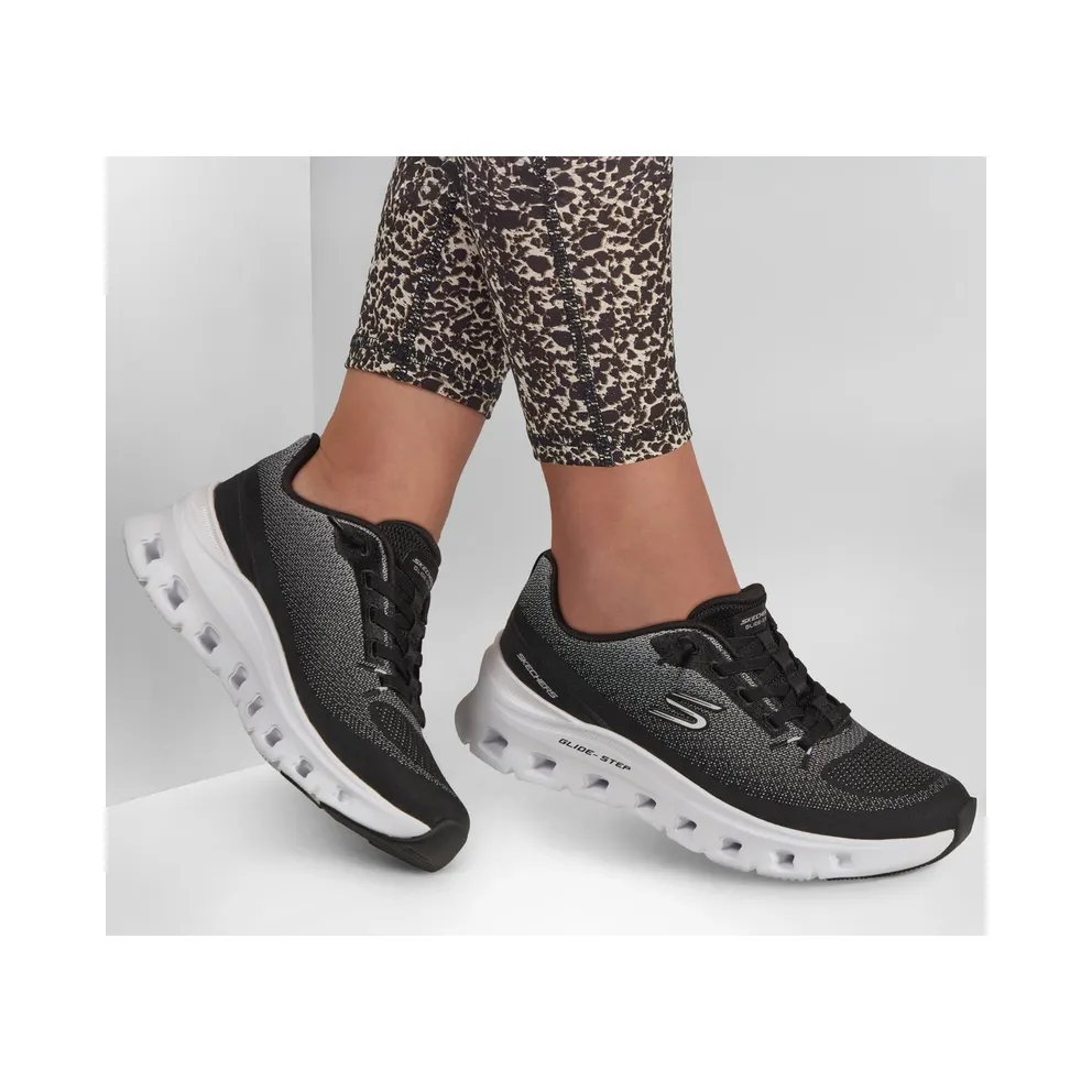 Skechers Glide-Step Pro “Soft Mirage Sneaker Black / White” (150437BKW)