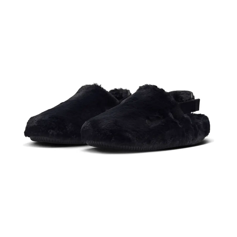 Nike Calm Mule SE “Black Fur” (FZ3118-001)