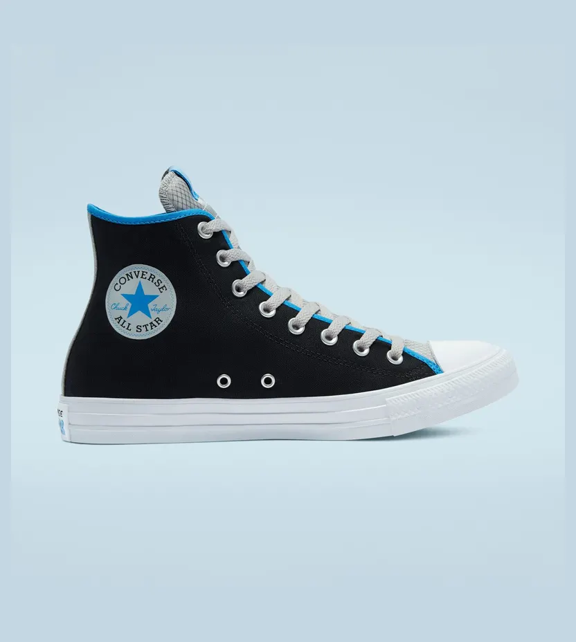 Converse Digital Terrain Chuck Taylor All Star High Top Black/ash Stone/digital Blue (170365C)