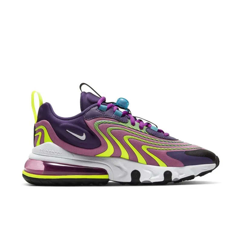 Nike WMNS Air Max 270 React Eng Eggplant Magic Flamingo (2020) (CK2595-500)