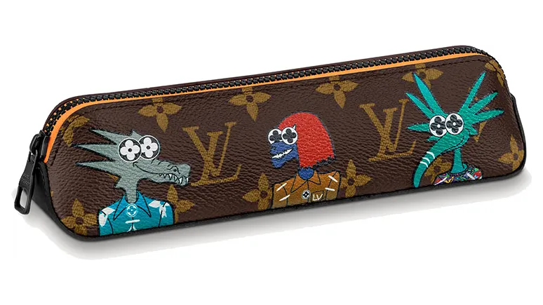 Louis Vuitton LV Friends Elizabeth Puppet Monogram Pencil Pouch Bag (2021) (GI0580)
