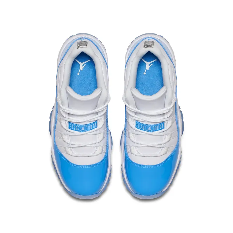 Jordan 11 Retro Low University Blue (GS) White/University Blue (528896-106)