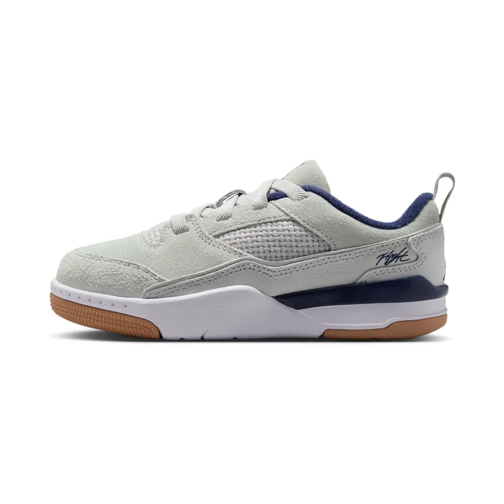 Jordan Flight Court Neutral Grey White Gum Light Brown Midnight Navy (HF3332-004)