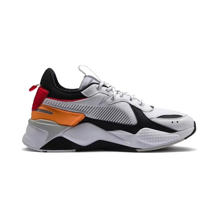 Puma RS-X Tracks White Black Orange