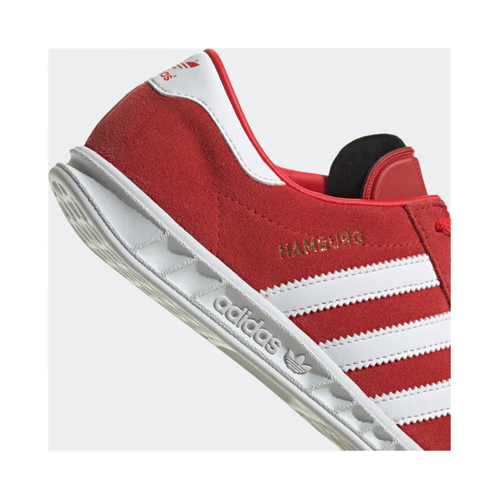adidas Hamburg Vivid Red / Cloud White / Gold Metallic (GX3172)
