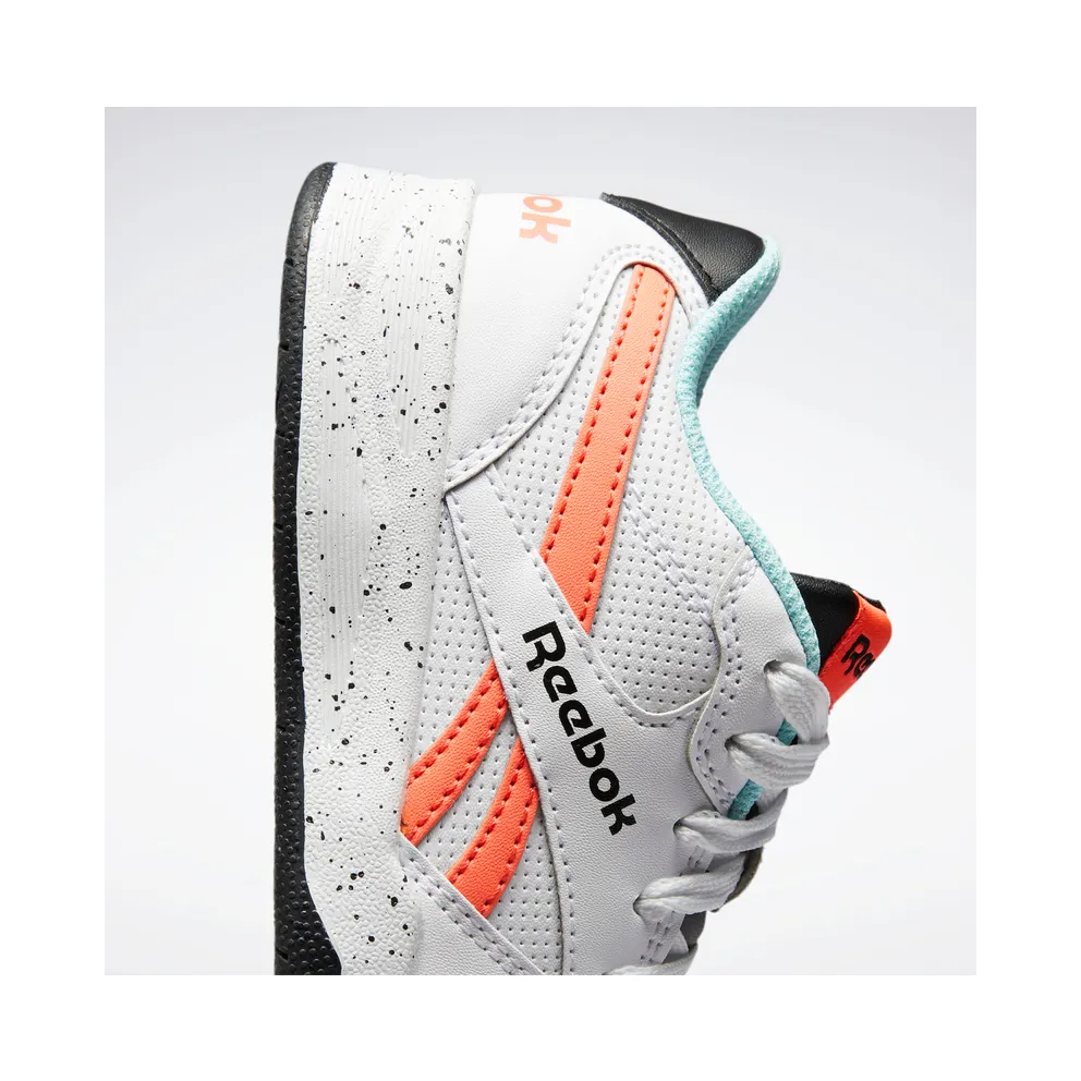 Reebok BB4500 Court Low Shoes White / Black / Orange Flare