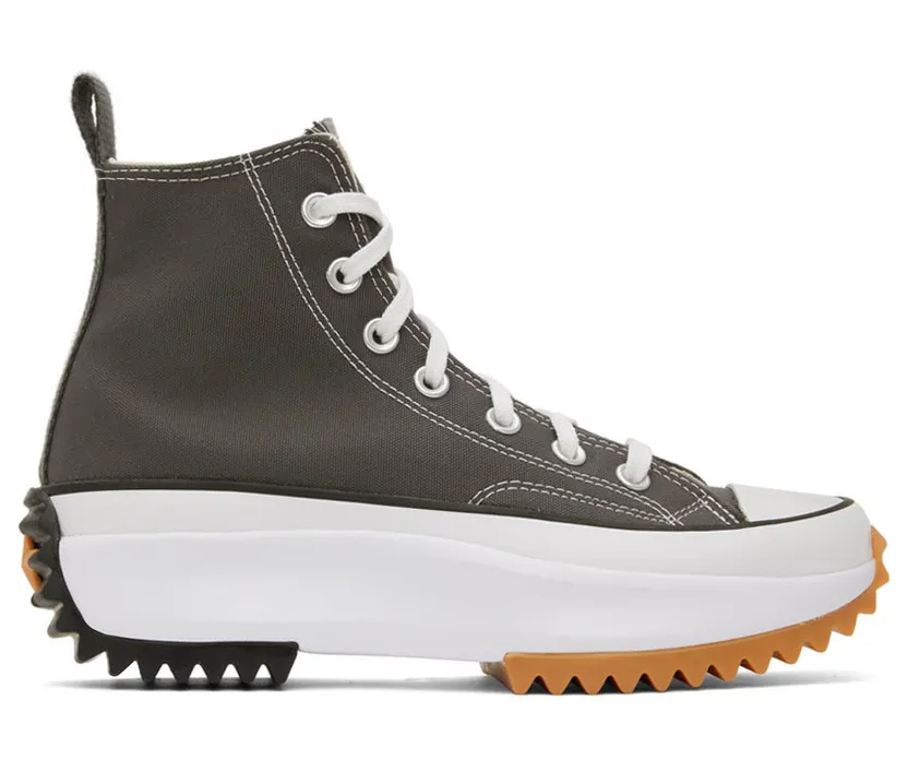 Converse Run Star Hike Platform Seizoenskleur Iron Grey/Black/White (A03703C)