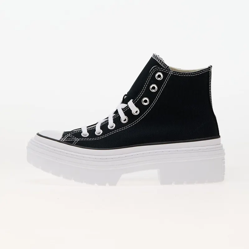 Converse Chuck Taylor All Star Lugged Heel Platform Black/White/Egret (A08258C)