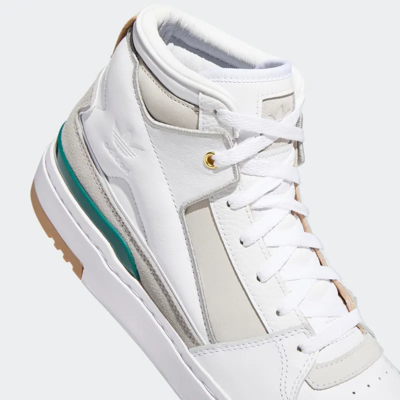 Adidas Forum Luxe Mid Cloud White / Collegiate Green / Grey One (GX0519)