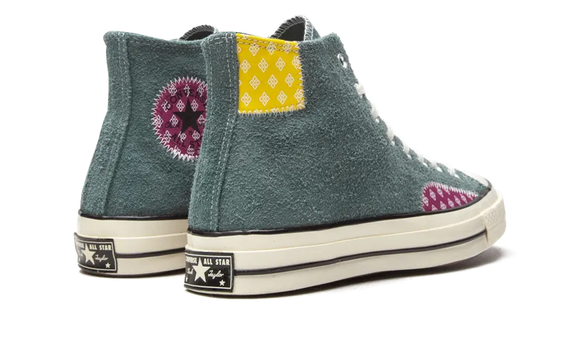 Converse Chuck Taylor 70 Hi Twisted Prep Faded Spruce Amarillo (2020) (166853C)