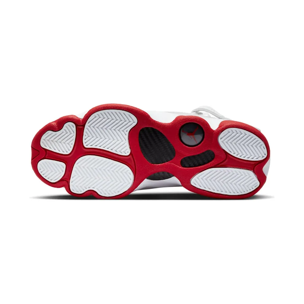 Jordan 6 Rings GS “White University Red” (323419-160)