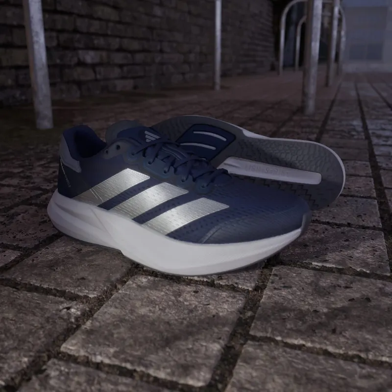 Adidas Duramo Speed 2 Running Shoes Dark Blue / Silver Metallic / Halo Silver (JS4415)