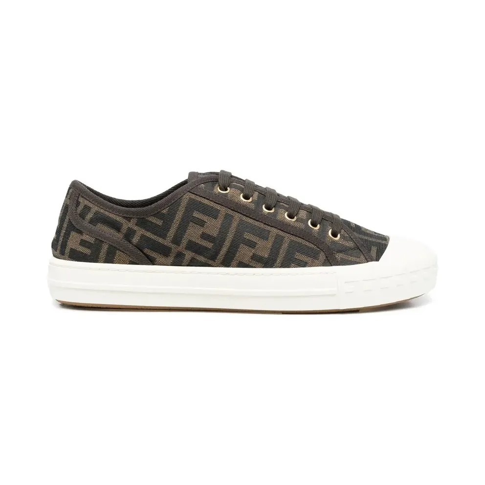 FENDI with jacquard logo – Brown (7E1553AJZX)