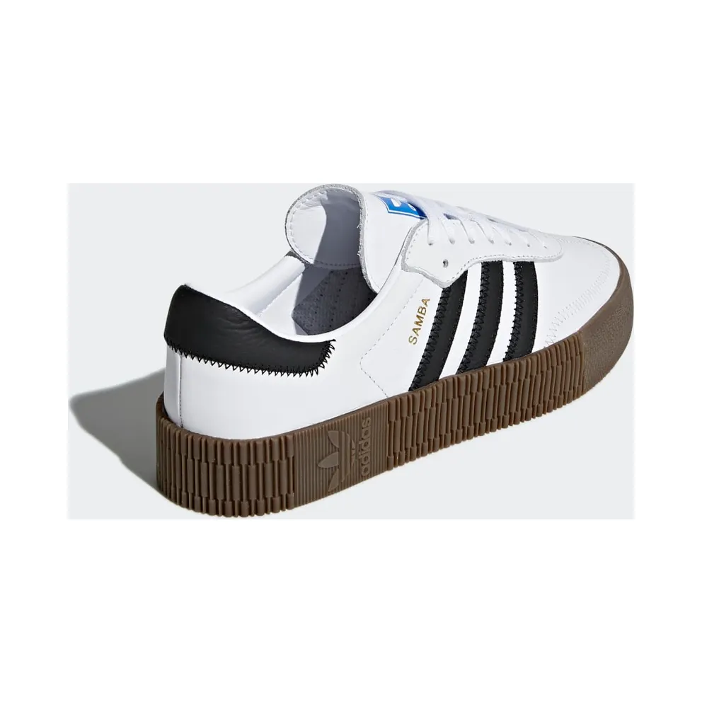 adidas Sambarose White Black Gum (W) Cloud White/Core Black/Gum (AQ1134)