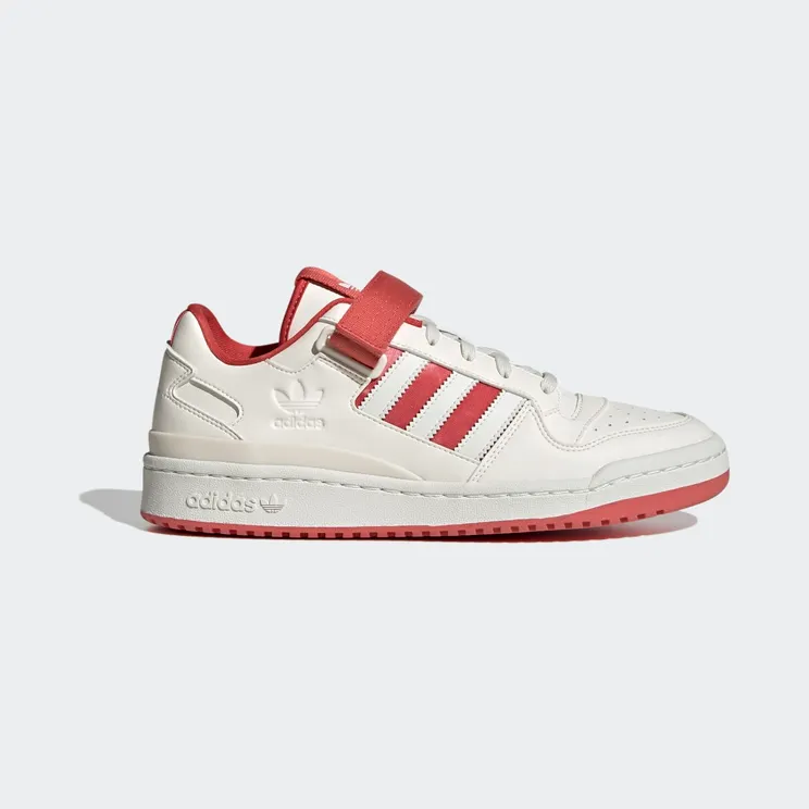adidas Forum Low Chalk White / White Tint / Crew Red (GW2043)