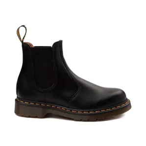 Dr. Martens 2976 Yellow Stitch Chelsea Boot Black Smooth (22227001)