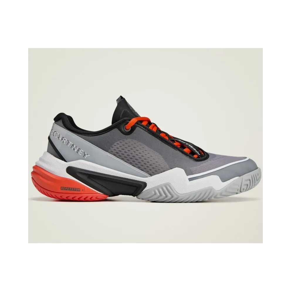 adidas Barricade by Stella McCartney White Charcoal Collegiate Orange (JR3285)