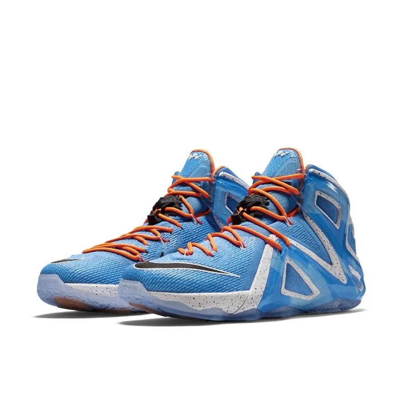 Nike LeBron 12 Elite Elevate Light Retro/Hot Lava/Artisan Teal (724559-488)
