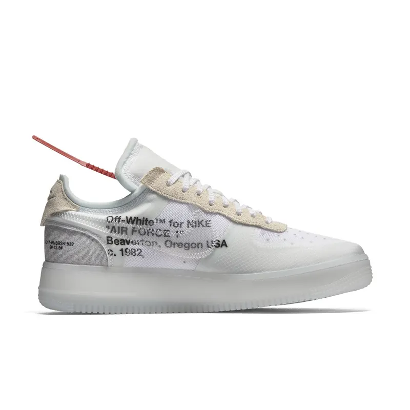 Nike Air Force 1 Low Off-White White/White-Sail (AO4606-100)