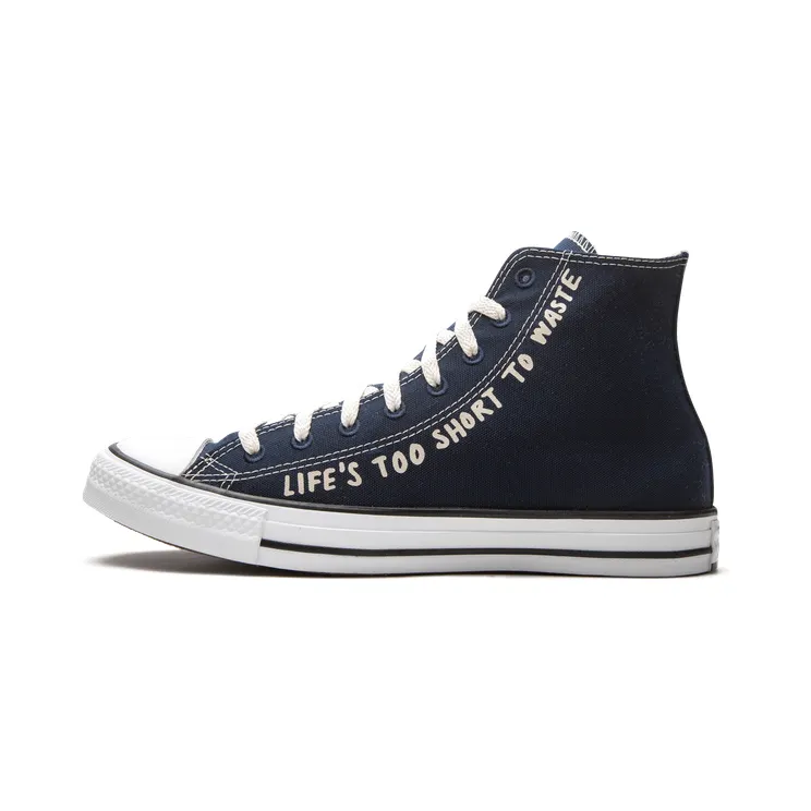 Converse Chuck Taylor All Star Hi “Life’s Too Short to Waste” (166372C)