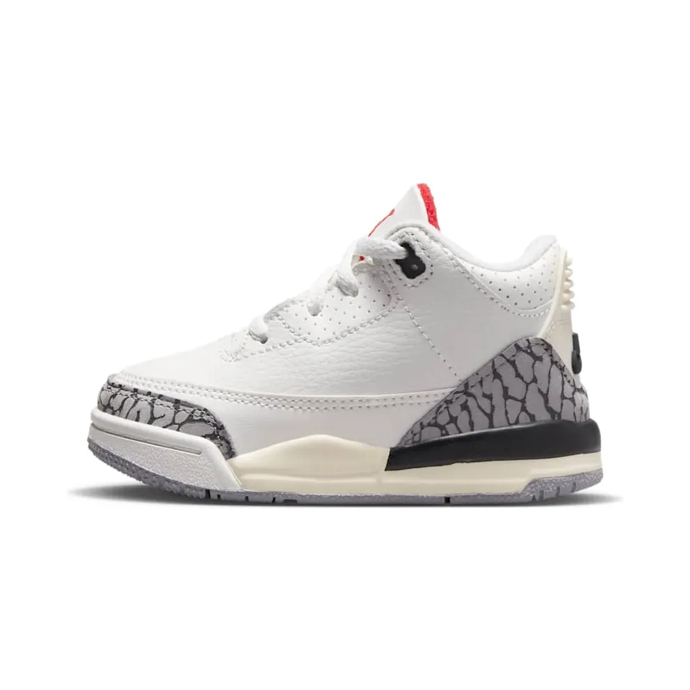 Air Jordan 3 TD “White Cement Reimagined 2023” (DM0968-100)