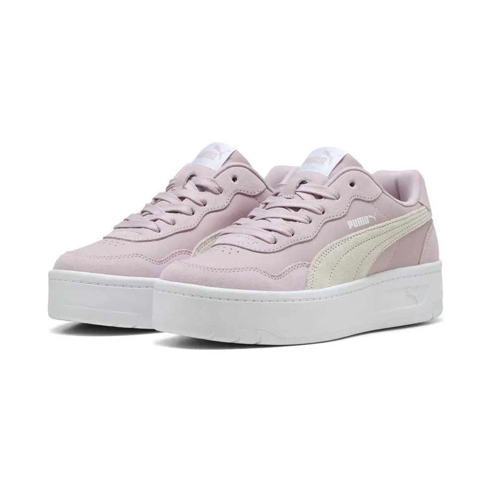 Puma Court Lally Skye Suede “Rose Mauve / Puma White” (400735_02)