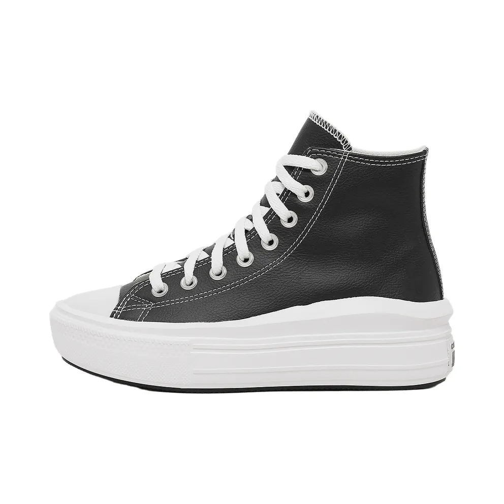 Converse Chuck Taylor All Star Move Platform Foundational Leather Black/White/White