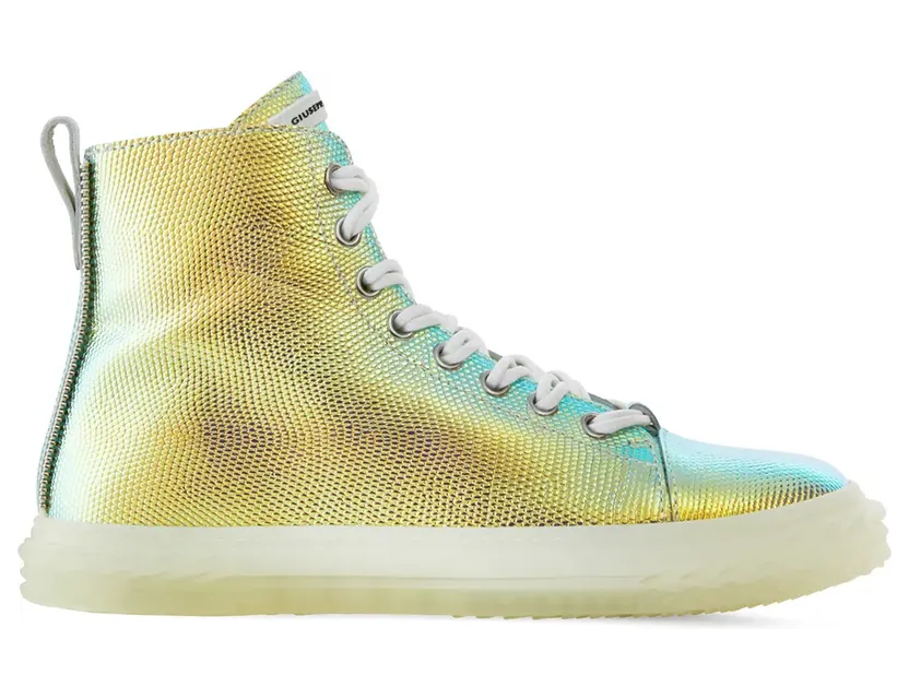 Giuseppe Zanotti Blabber Sneakers mit Schnürung – Silber (RU00014001)