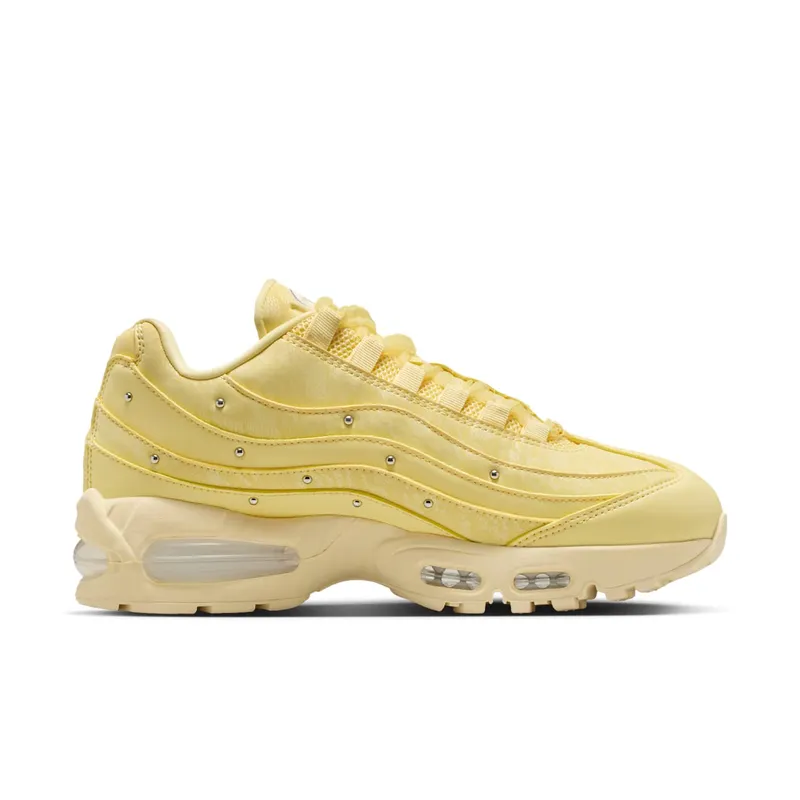 Nike Air Max 95 “Soft Yellow Silver Studded” (IQ3444-722)