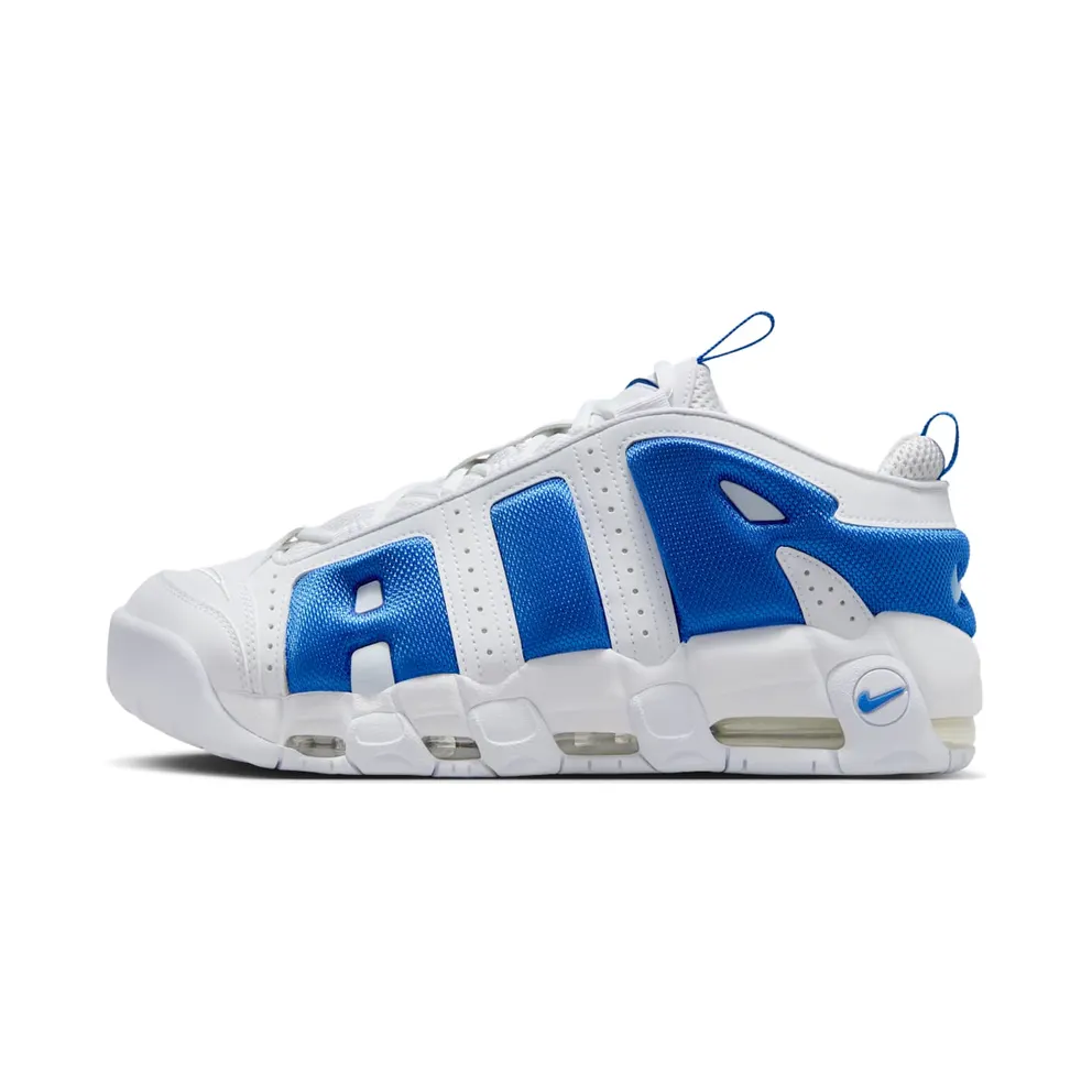 Nike Air More Uptempo Low “White Hyper Royal” (FZ3055-101)