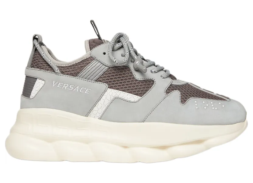 Versace Chain Reaction 2 Gray White