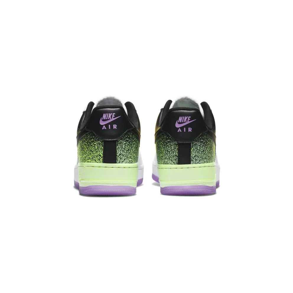 Nike Air Force 1 Low Splatter Barely Volt Fuchsia Glow (W) White/Barely Volt-Fuchsia Glow-Black (CZ8097-100)