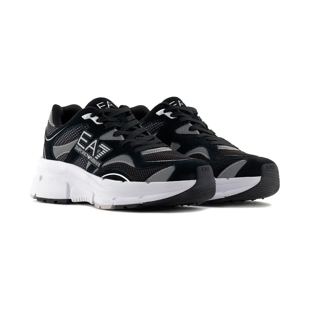 Ea7 Emporio Armani sneaker Black / Silver (X8X237XK425N76310)