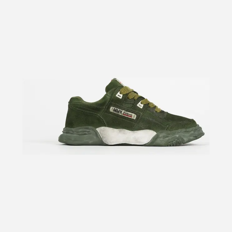 Maison Mihara Yasuhiro Parker OG Sole Brushed Suede Low-Top – 39 (A09FW709-KHK)