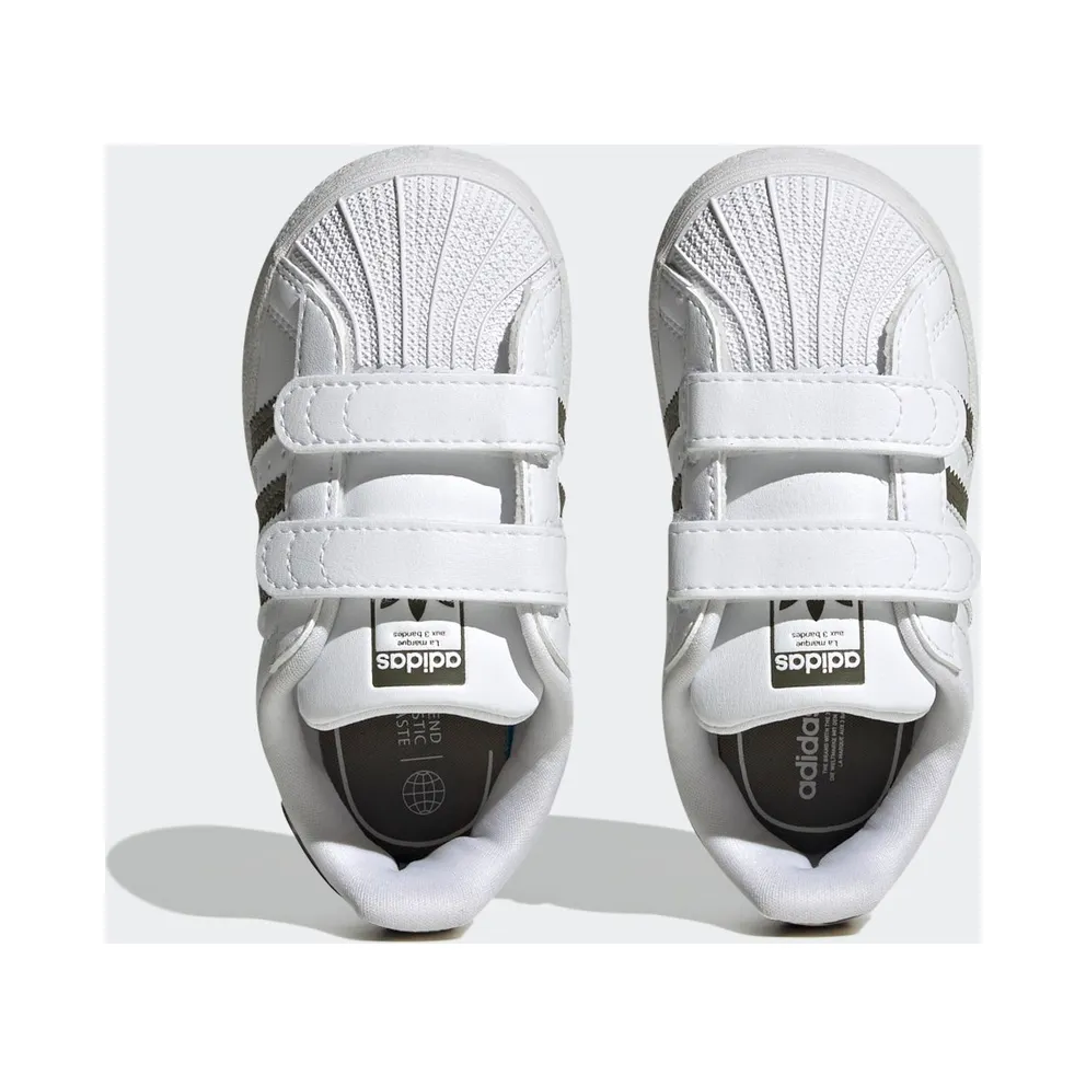 Adidas Superstar Cloud White / Olive Strata / Cloud White (HQ4286)
