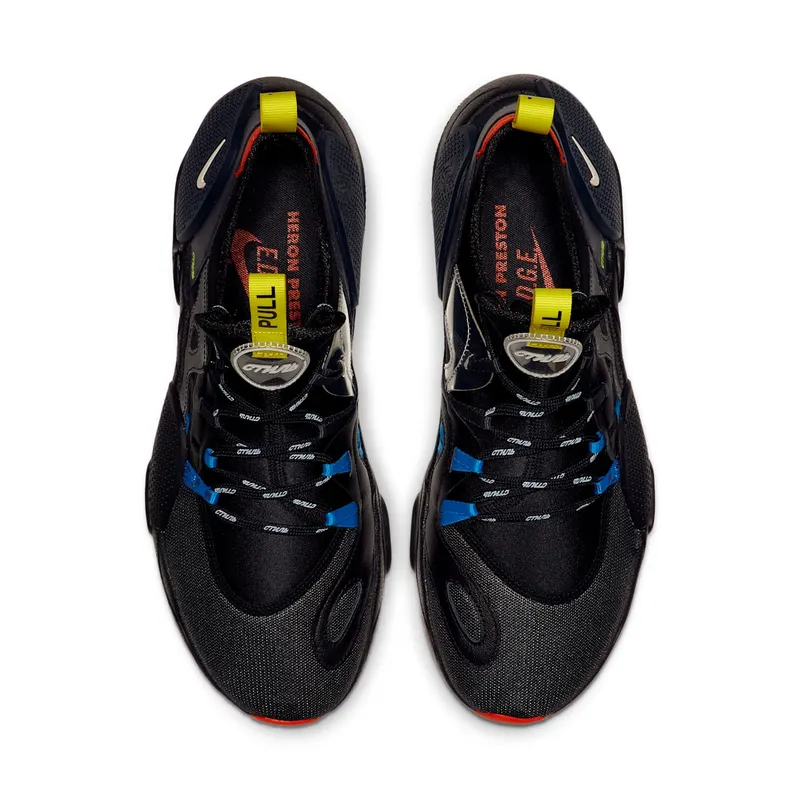 Nike Huarache Edge Heron Preston Black Black/Blue-Yellow-Orange (CD5779 001)