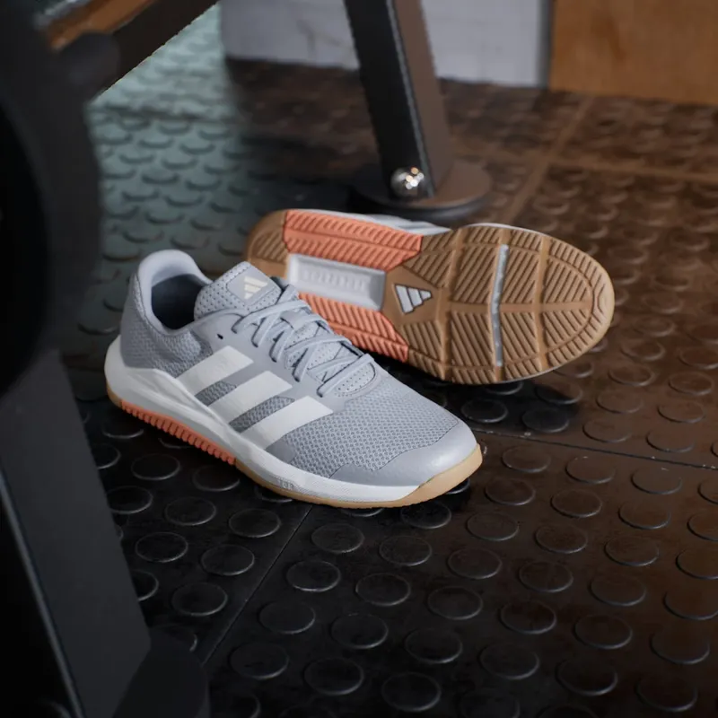 Adidas Dropset Base Training Halo Silver / Cloud White / Beam Orange (JQ1451)