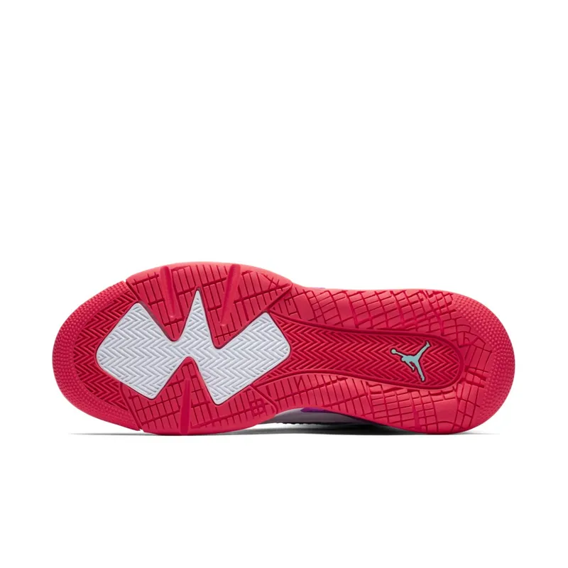 Jordan Mars 270 White Hyper Violet (GS) White/Black/Total Orange (BQ6508-102)