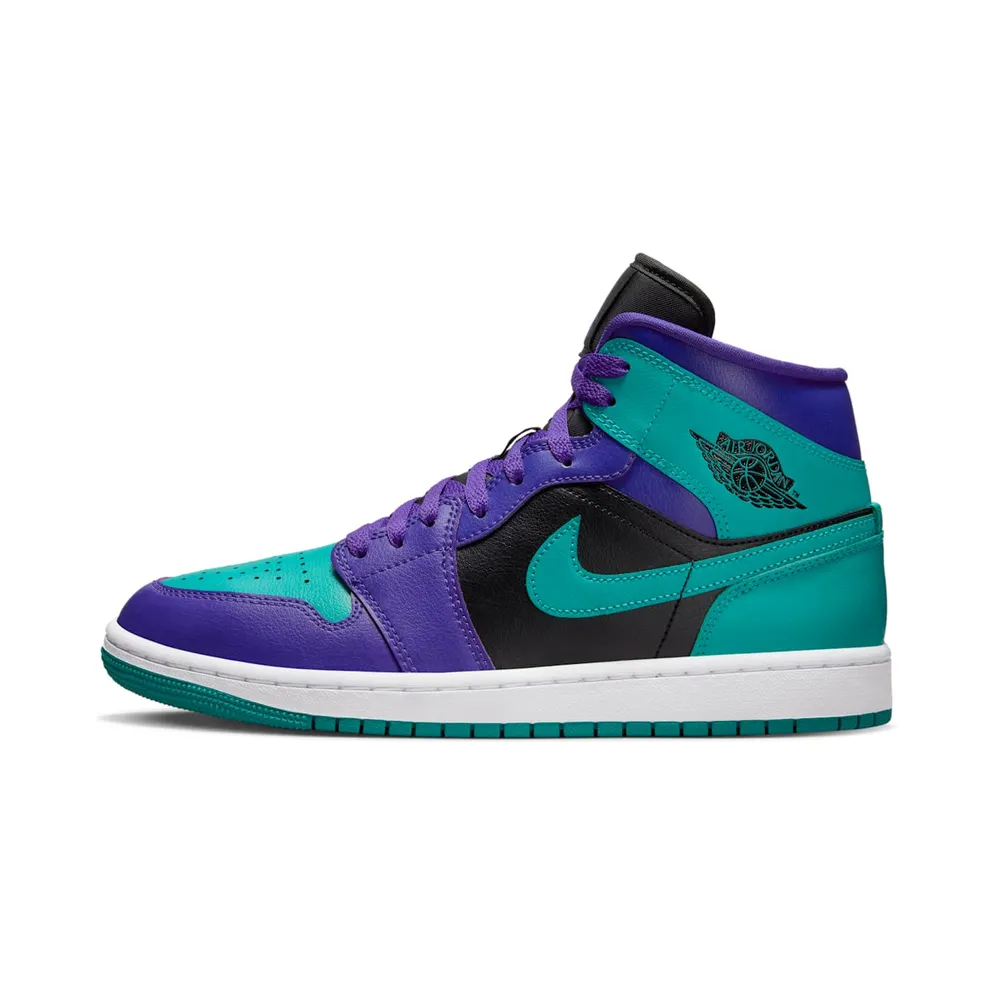 Air Jordan 1 Mid Black Grape (BQ6472-502)