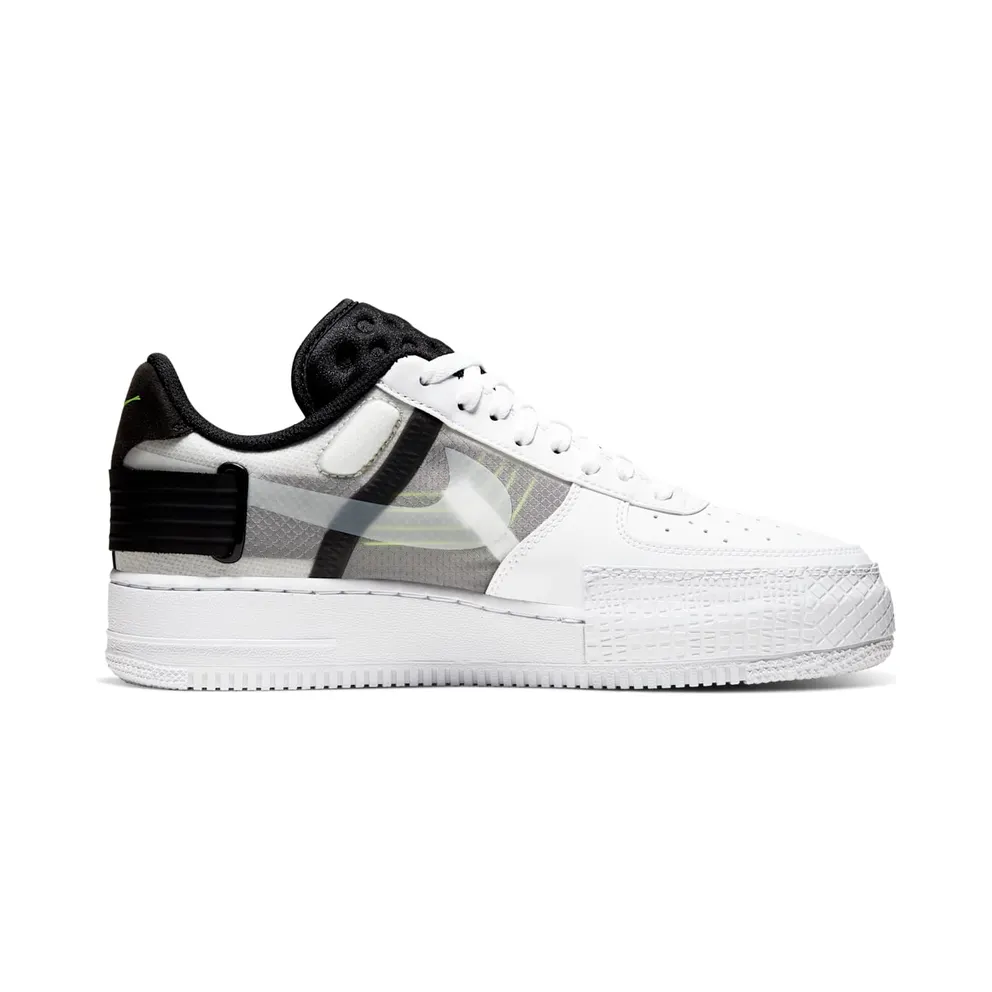 Nike Air Force AF 1 Type White Volt (2019) (AT7859-101)