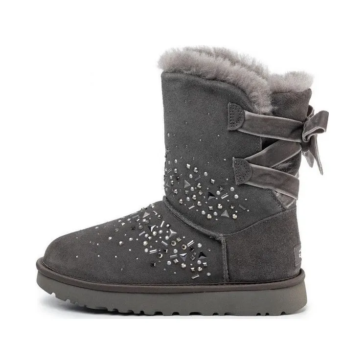 UGG Classic Galaxy Bling Short Boots Charcoal (1103798-CHRC)