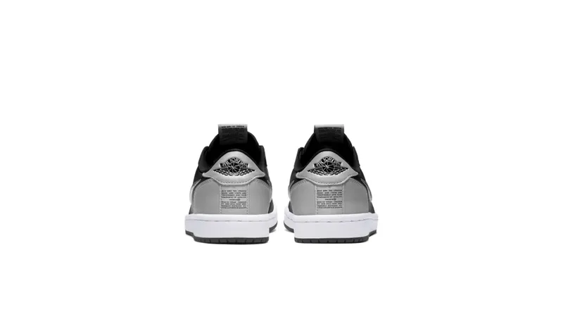 Jordan 1 Low Slip Shadow (W) Black/Medium Grey-White (CQ0279-001)